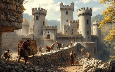Comprendre la durée et les défis de la construction des châteaux forts