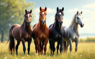Guide pour comprendre les couleurs et motifs de la robe des chevaux