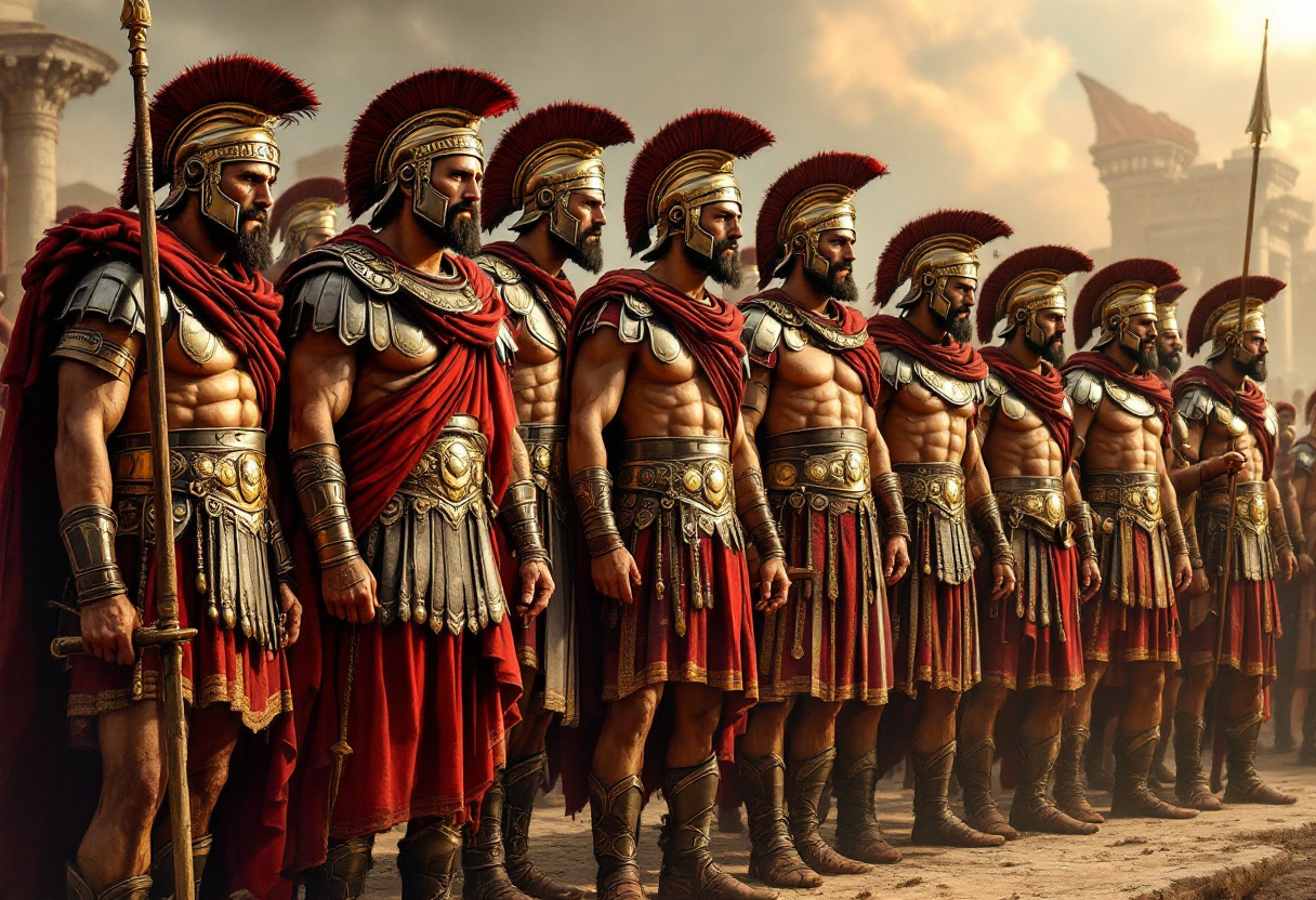 Les différents noms et fonctions des soldats romains dans l'Antiquité