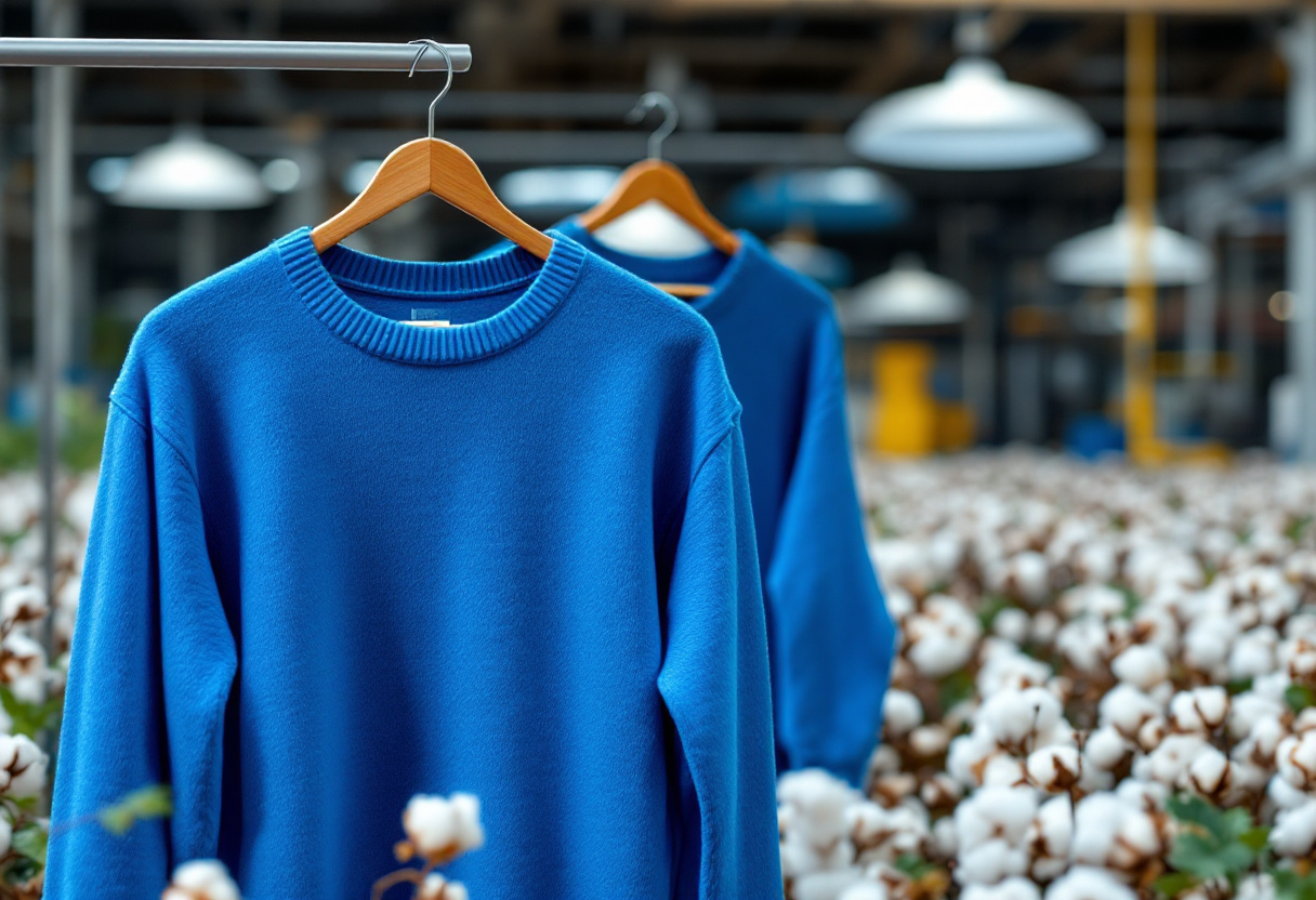 L'origine de votre pull bleu : un voyage dans la chaîne d'approvisionnement textile