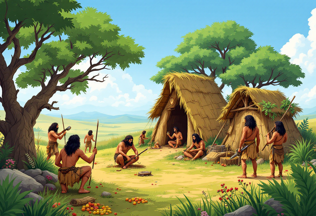 Comment les premiers hommes assuraient leur subsistance ?