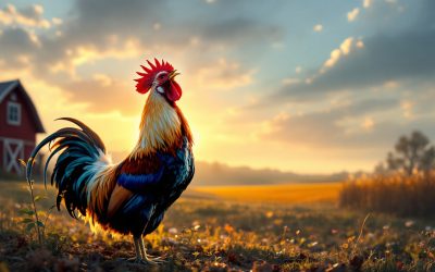 Pourquoi le coq chante : les secrets révélés